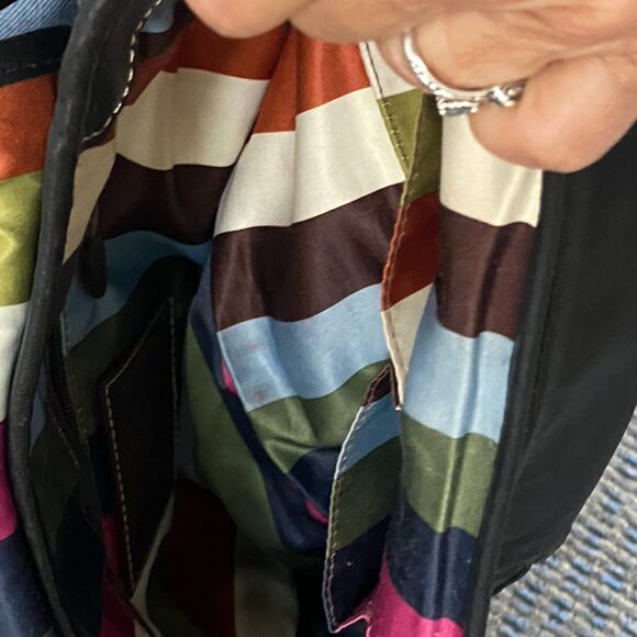 Vintage Coach Saddle Legacy Women's  Shoulder Bag - Black D0769-11134. - Picture 12 of 13